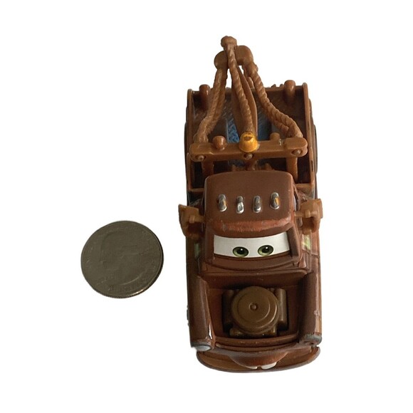 Disney Pixar Cars Drag Racing Lil Torquey, Tow Truck Mater,Jack DePost Tow Cap - Picture 7 of 8